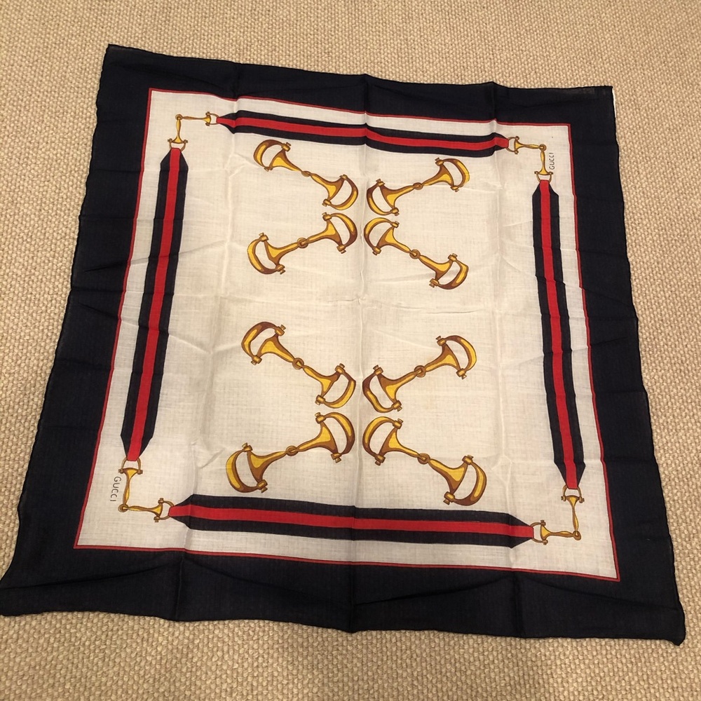 Gucci silk scarf